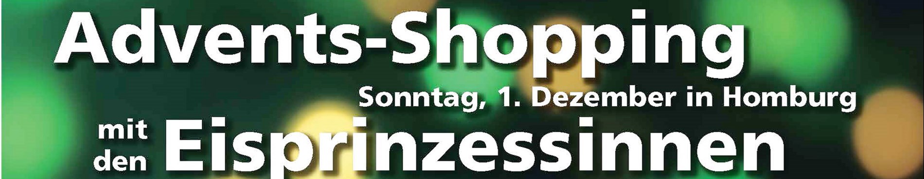 Verkaufsoffener Sonntag mit den Eisprinzessinnen