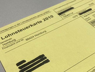 Lohnsteuerkarten