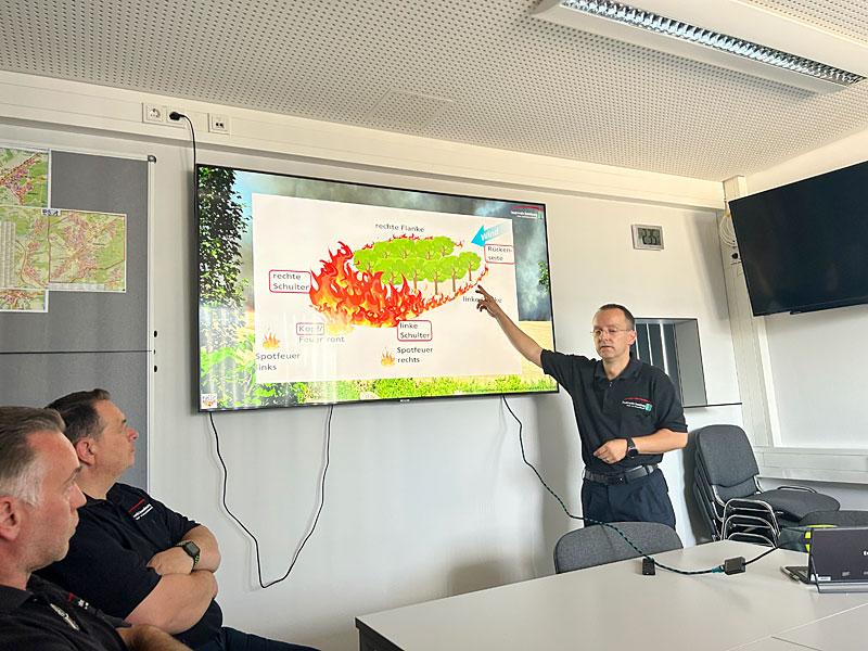 Feuerwehr Schulung