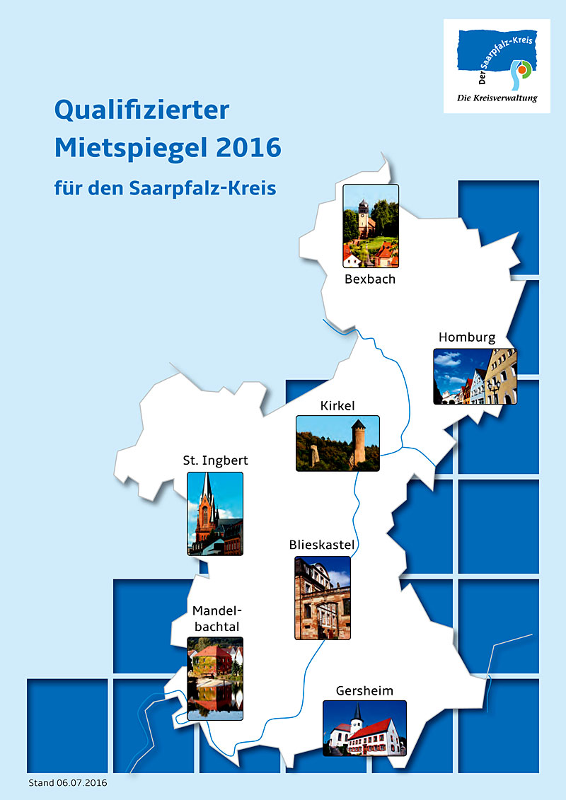 Qualifizierter Mietspiegel 2016 fuer den Saarpfalz Kreis 1