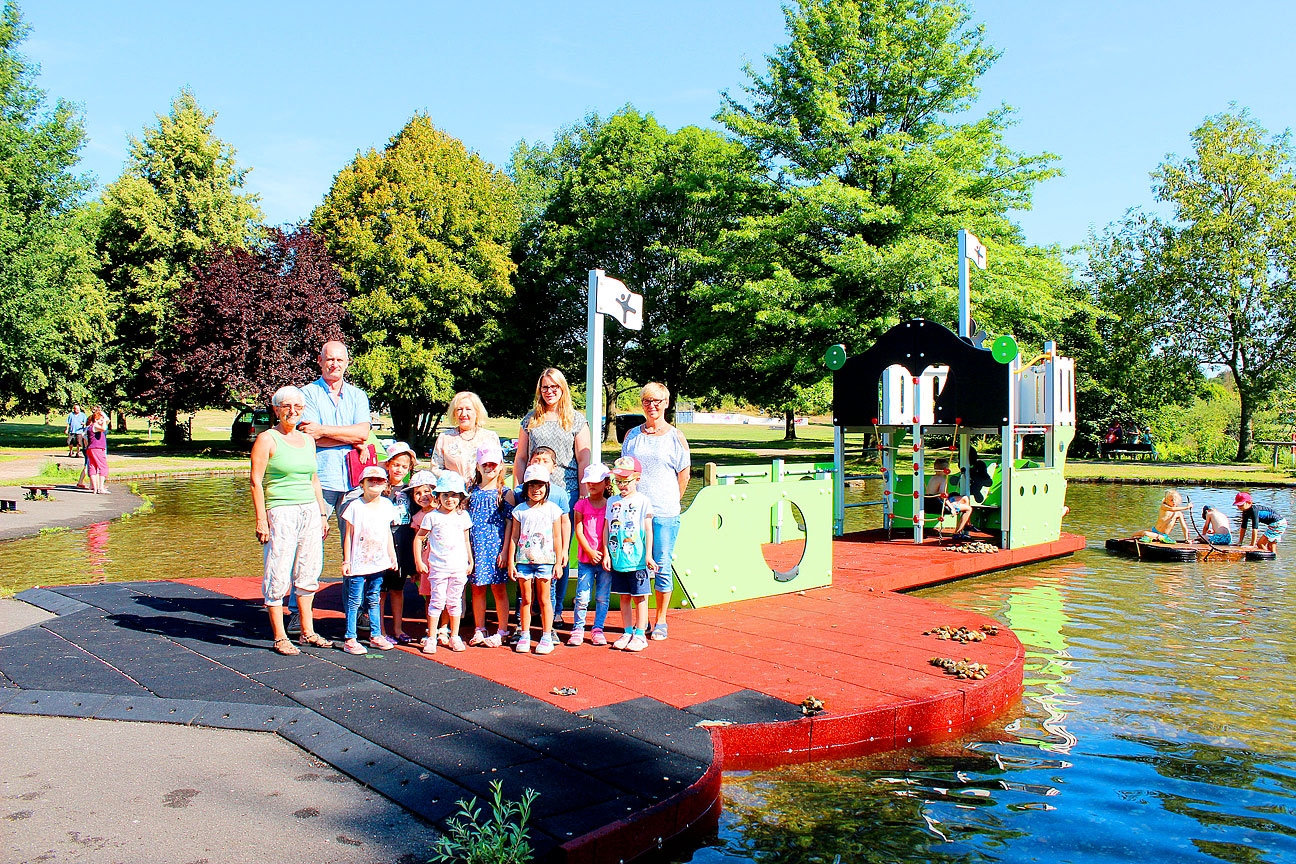 Einweihung Spielschiff