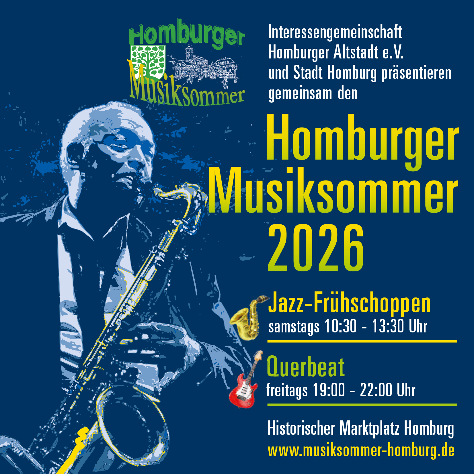 Homburger Musiksommer startet am 5. Juni