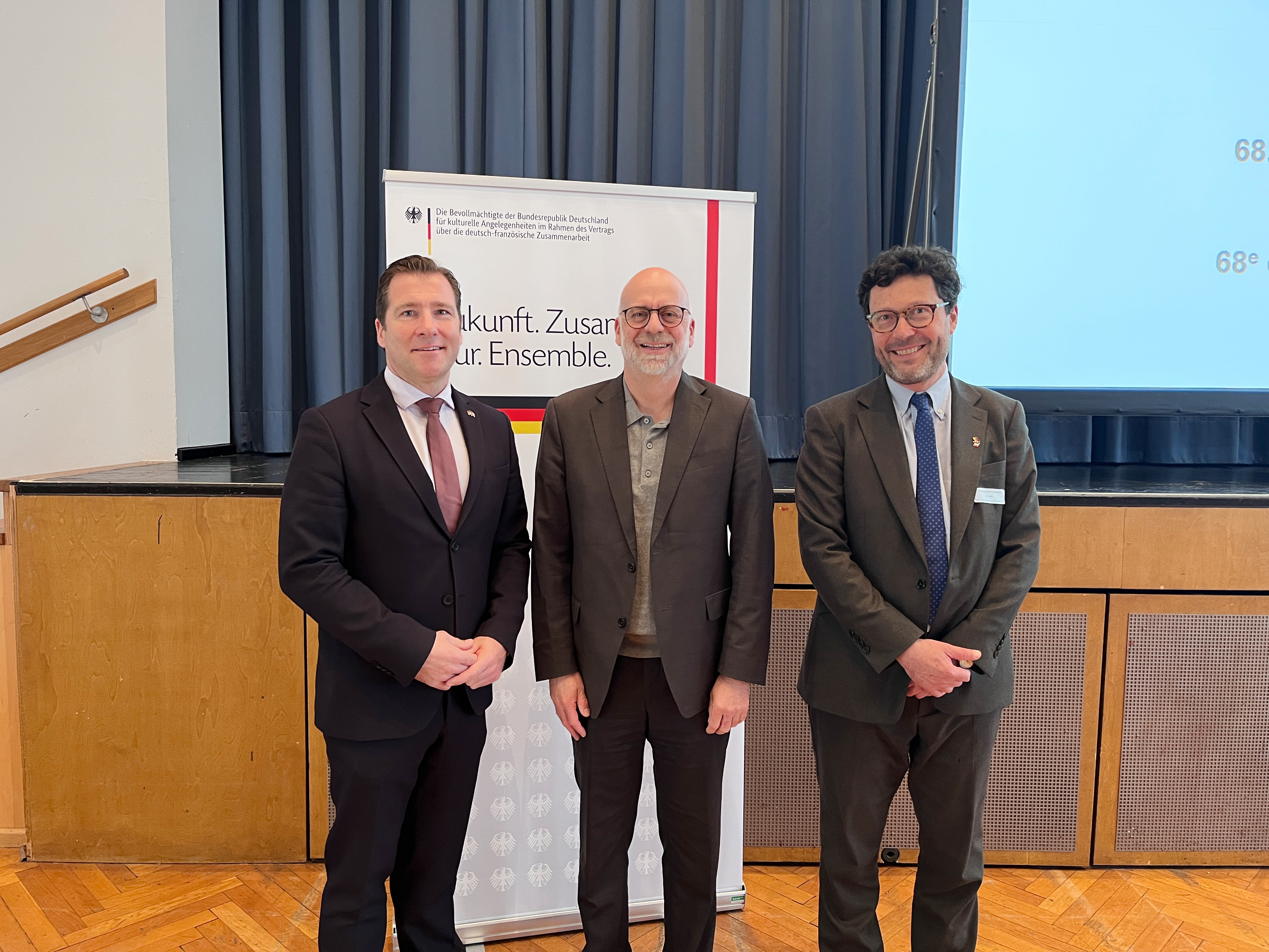 OB Michael Forster begrüßte deutsch-französische Expertenkommission zur Tagung im Saalbau