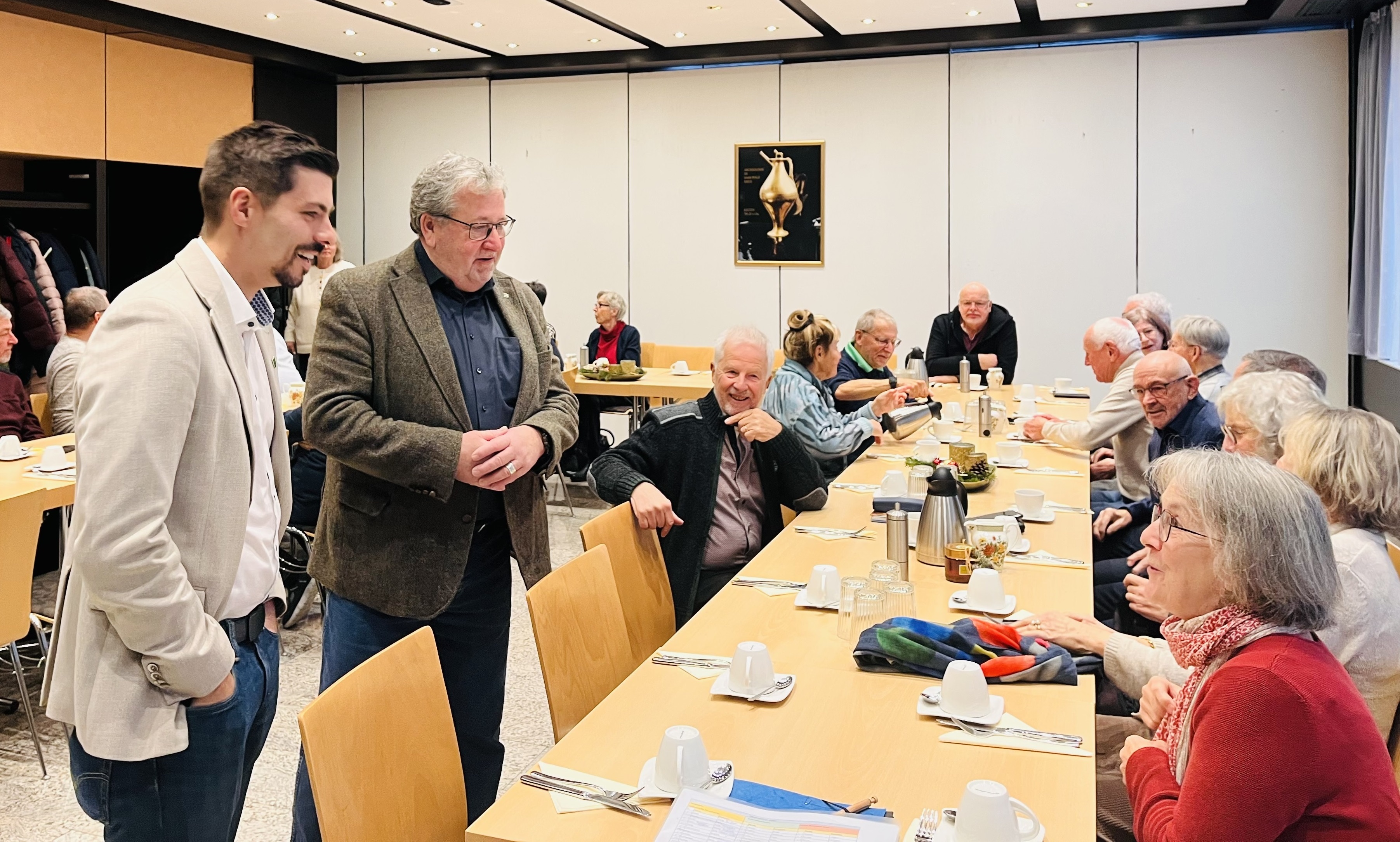 Ein Morgen im Zeichen des Engagements: Beigeordneter Philipp Scheidweiler und Bürgermeister Manfred Rippel dankten Ehrenamtlichen   