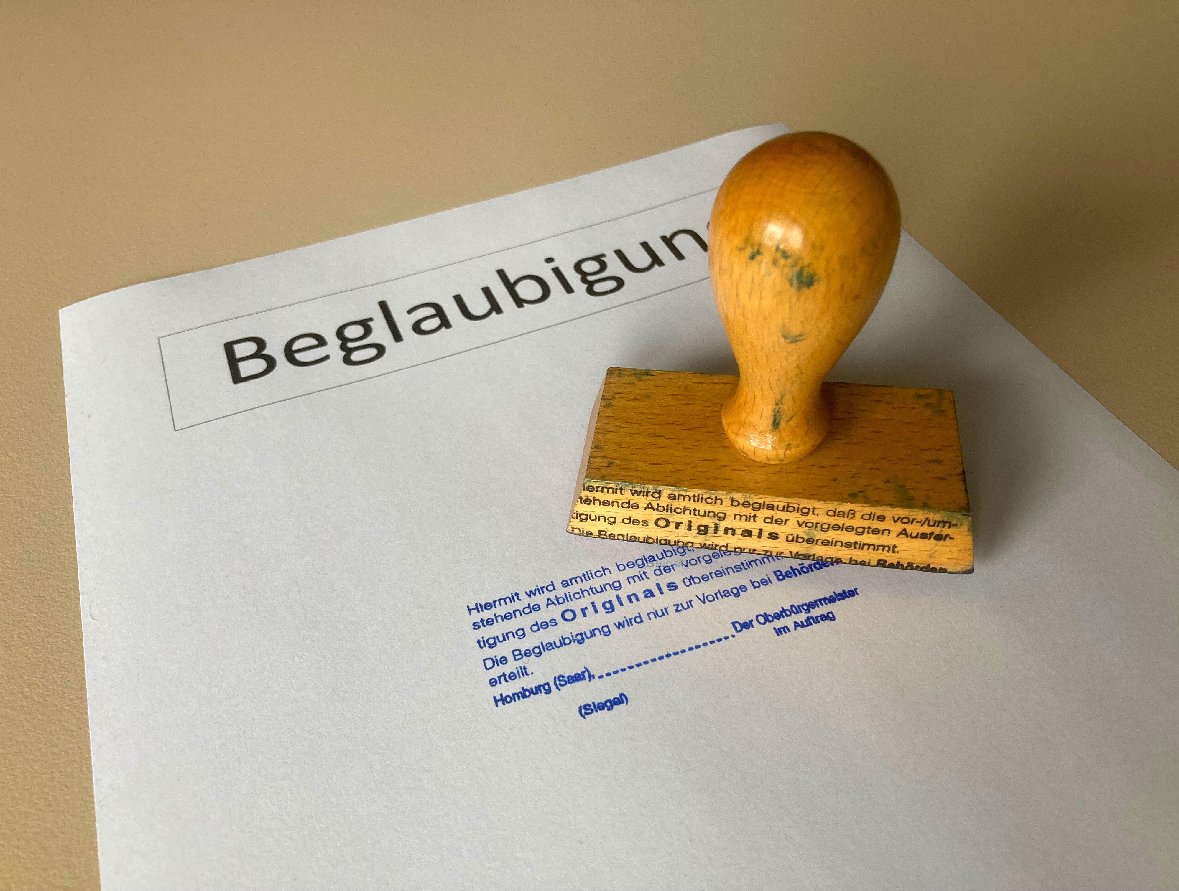 Beglaubigungen