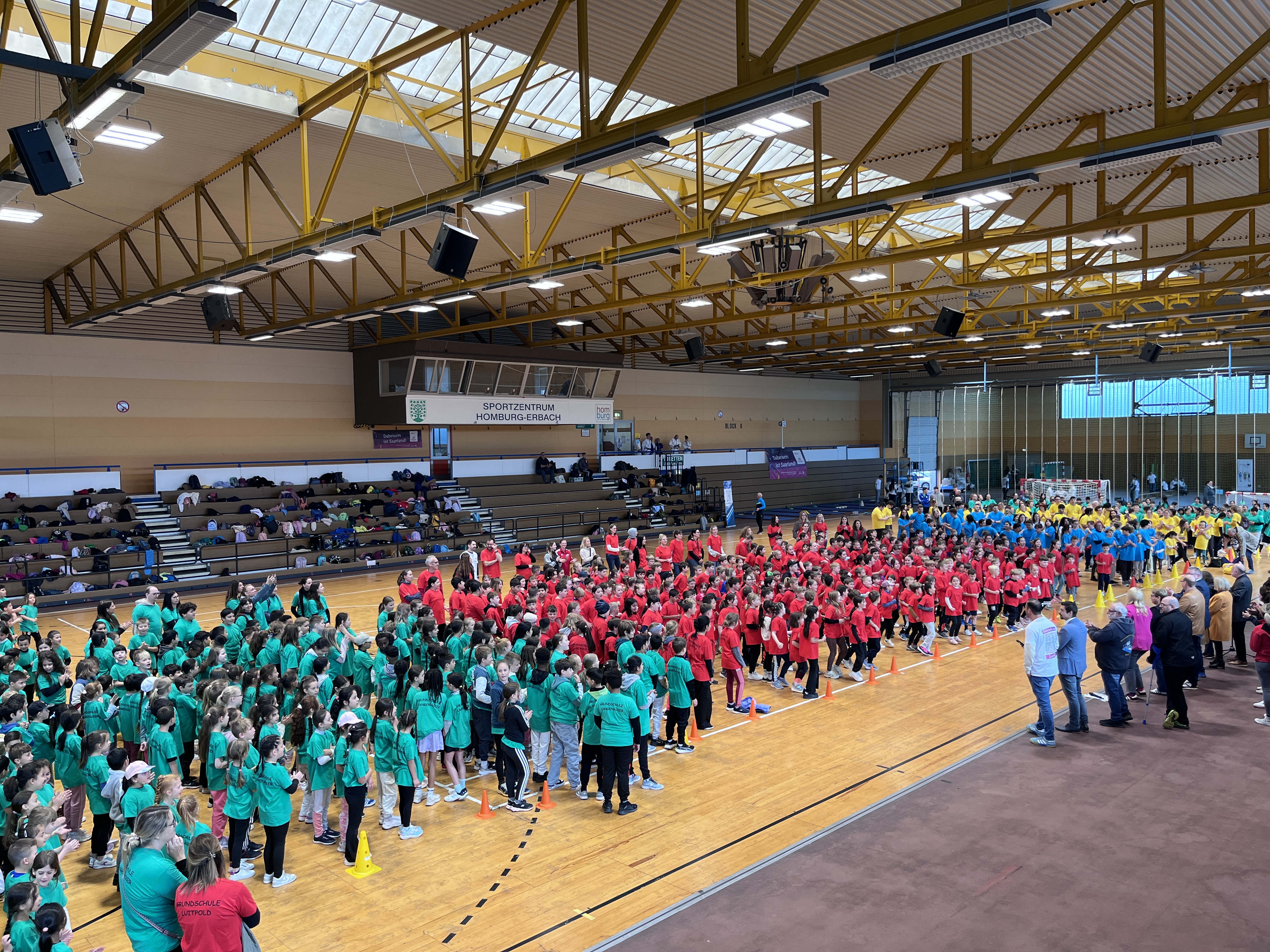 Beigeordneter besuchte das erste Sportfest der Inklusion in Homburg