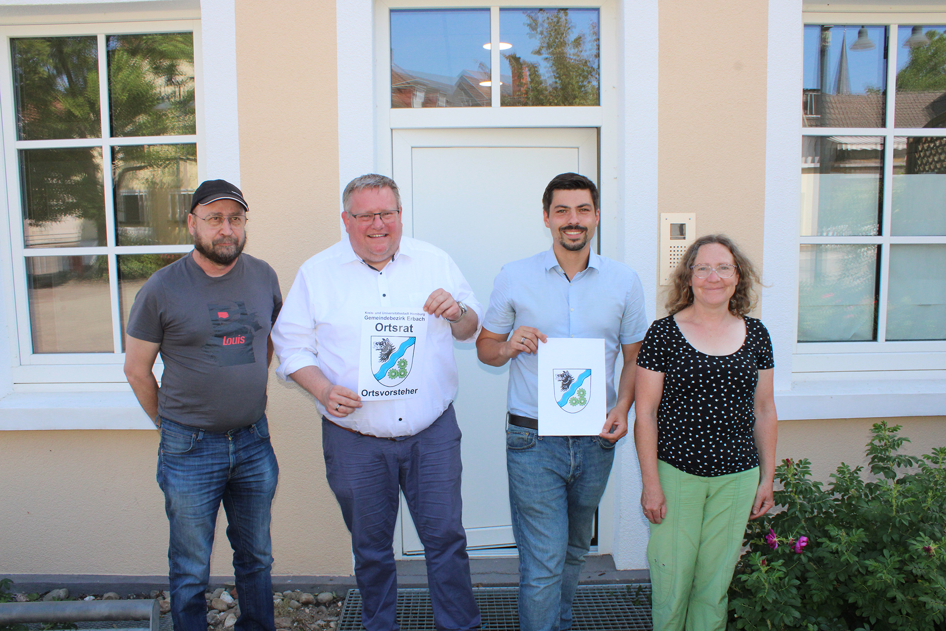Erbach hat nun ein eigenes Wappen