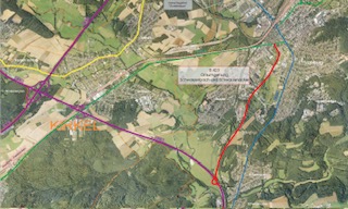 Einstellung des Planfeststellungsverfahrens zur B423-Ortsumgehung schafft nach Aussage von Homburgs  Oberbürgermeister Michael Forster Klarheit für die Stadt