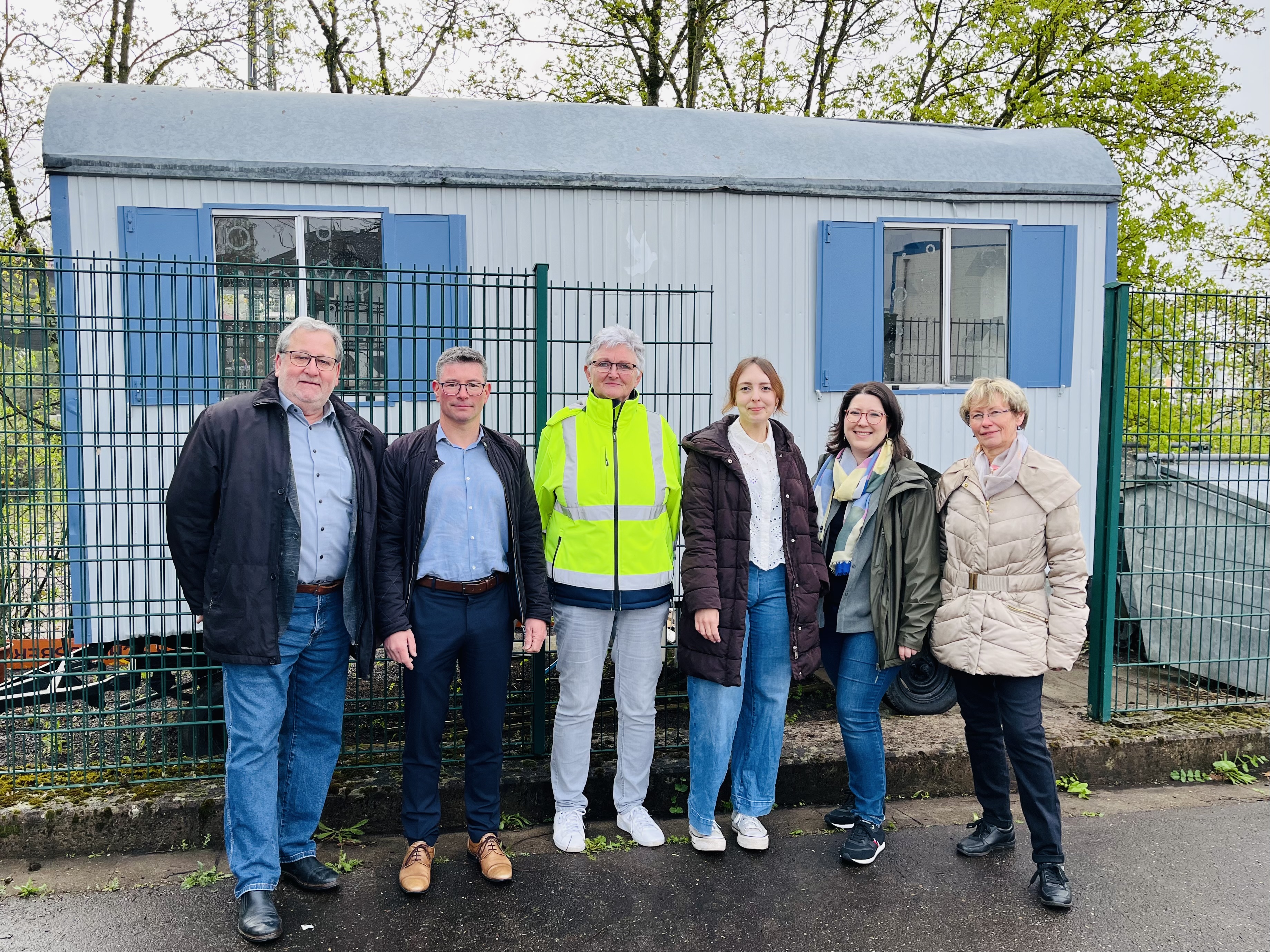Neuer Taubenschlag am Baubetriebshof offiziell eingeweiht