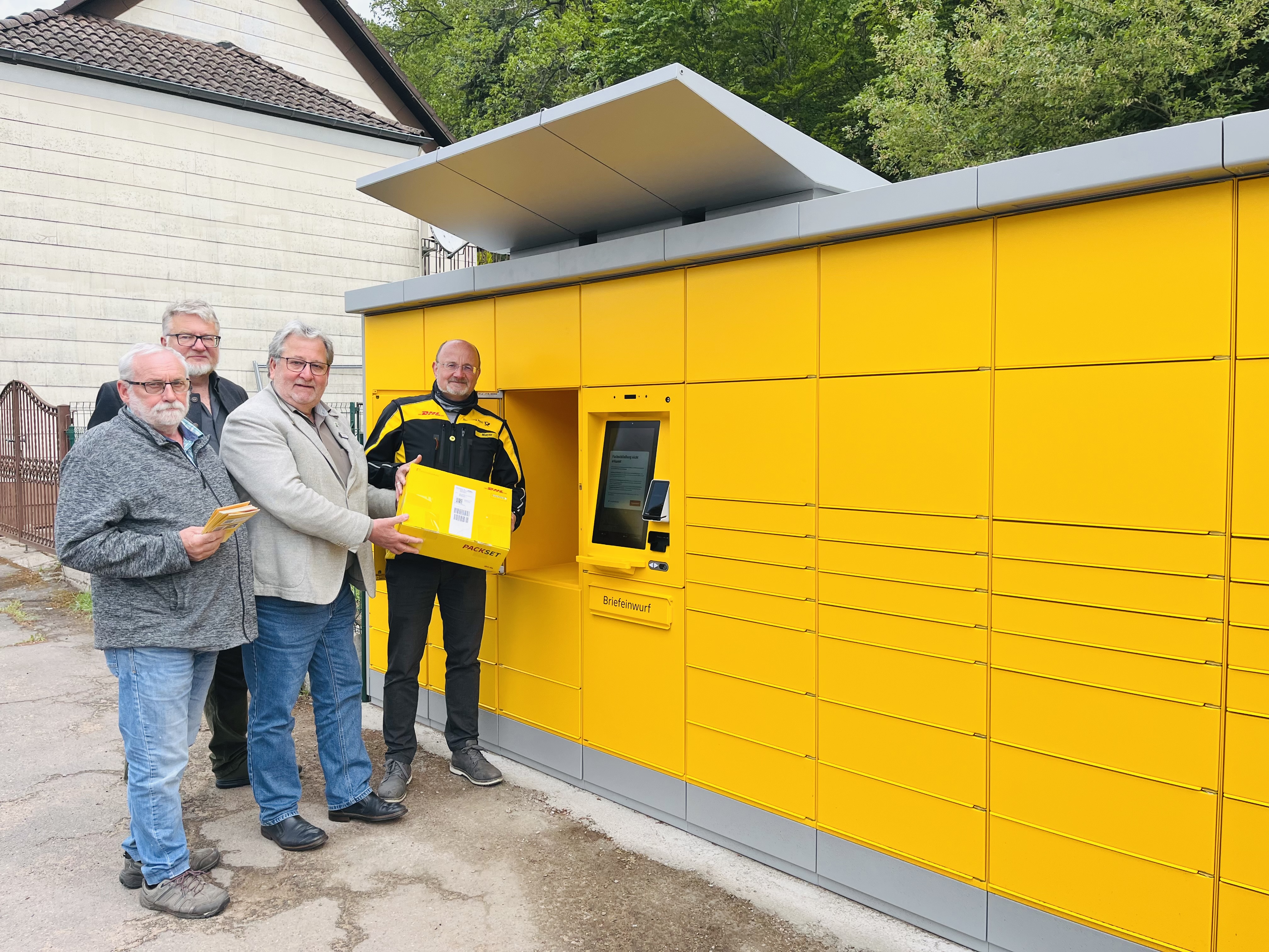 Erste Poststation in Homburg offiziell eröffnet