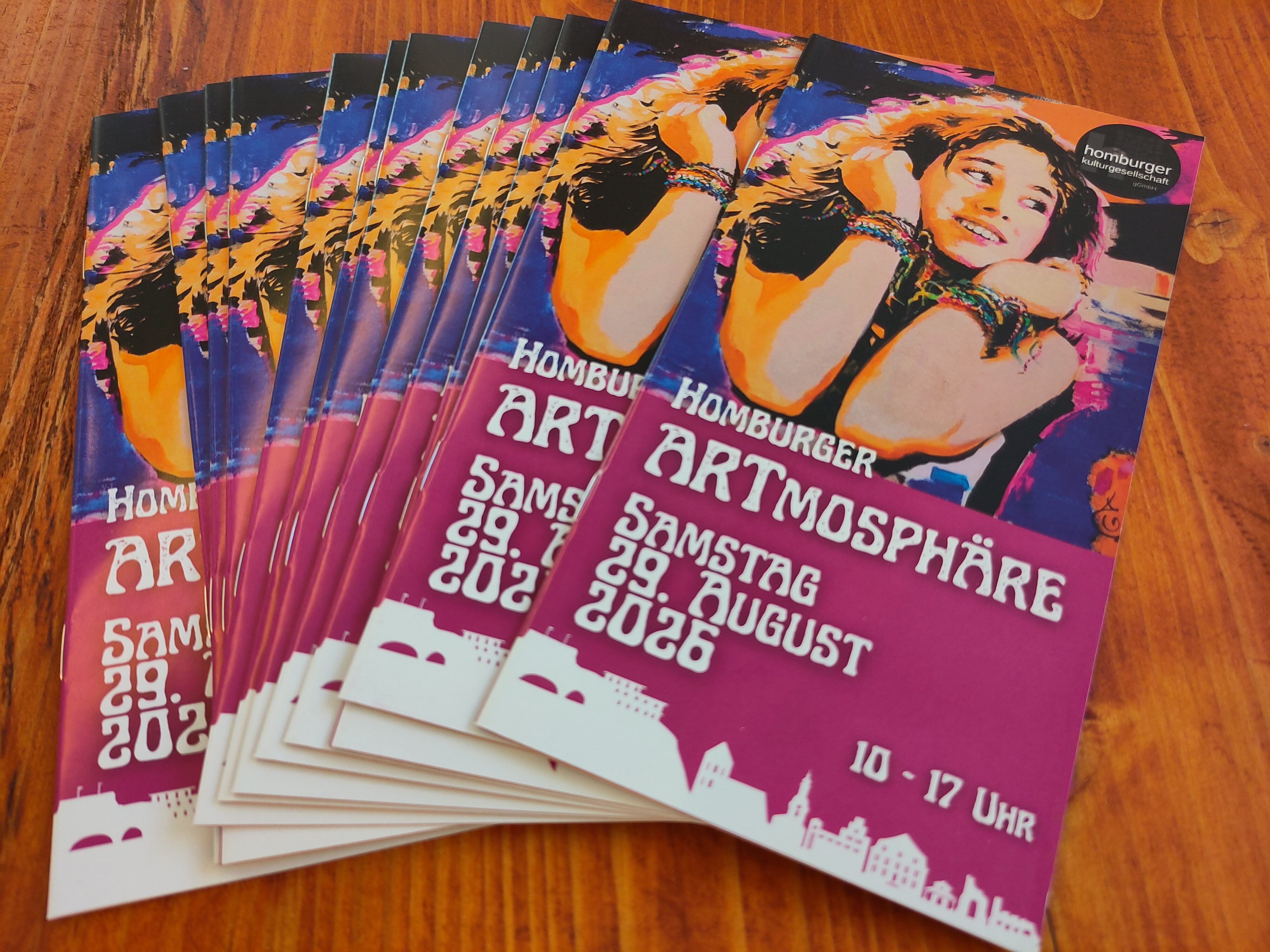 Flyer zur ARTmosphäre ab sofort erhältlich: Vielfältiges Kunstprogramm mit zahlreichen neuen Ausstellenden